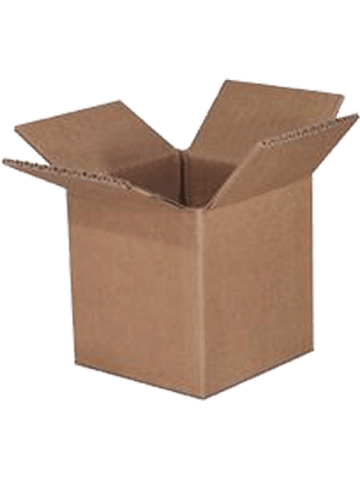 Corrugated Box 4 x 4 x 4. 32 lbs ECT