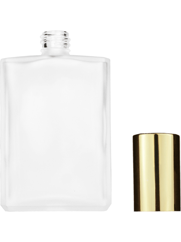 Elegant design 30 ml, Frosted glass bottle with shiny gold and cap.