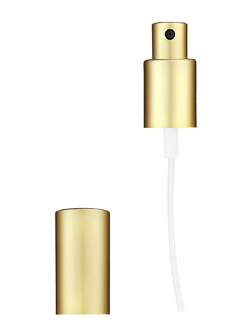 Matte Gold Fine Mist Sprayer, Thread size 15-415